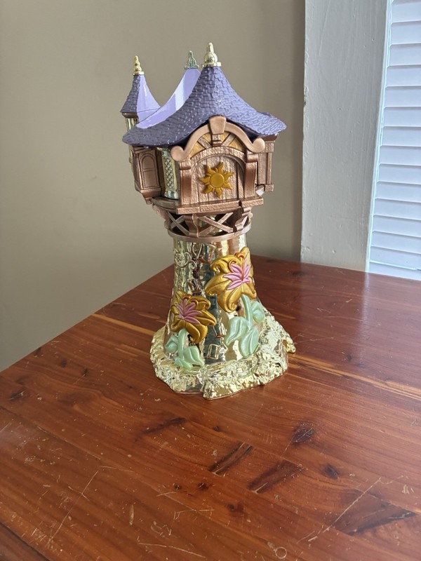 Fantasy Fairy Tale Tower  Candle Holder, Tangled/ Rapunzel Bath and Body Works