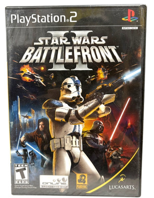 Star Wars: Battlefront II (PlayStation 2, 2005) Black Label New Sealed