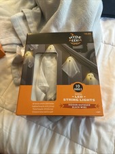 Target Hyde and EEK 10 Ghost String Lights Indoor Outdoor Halloween