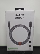 Native Union Belt Cable Pro 8 ft. 240W USB-C to USB-C Cable NEW/OPEN BOX