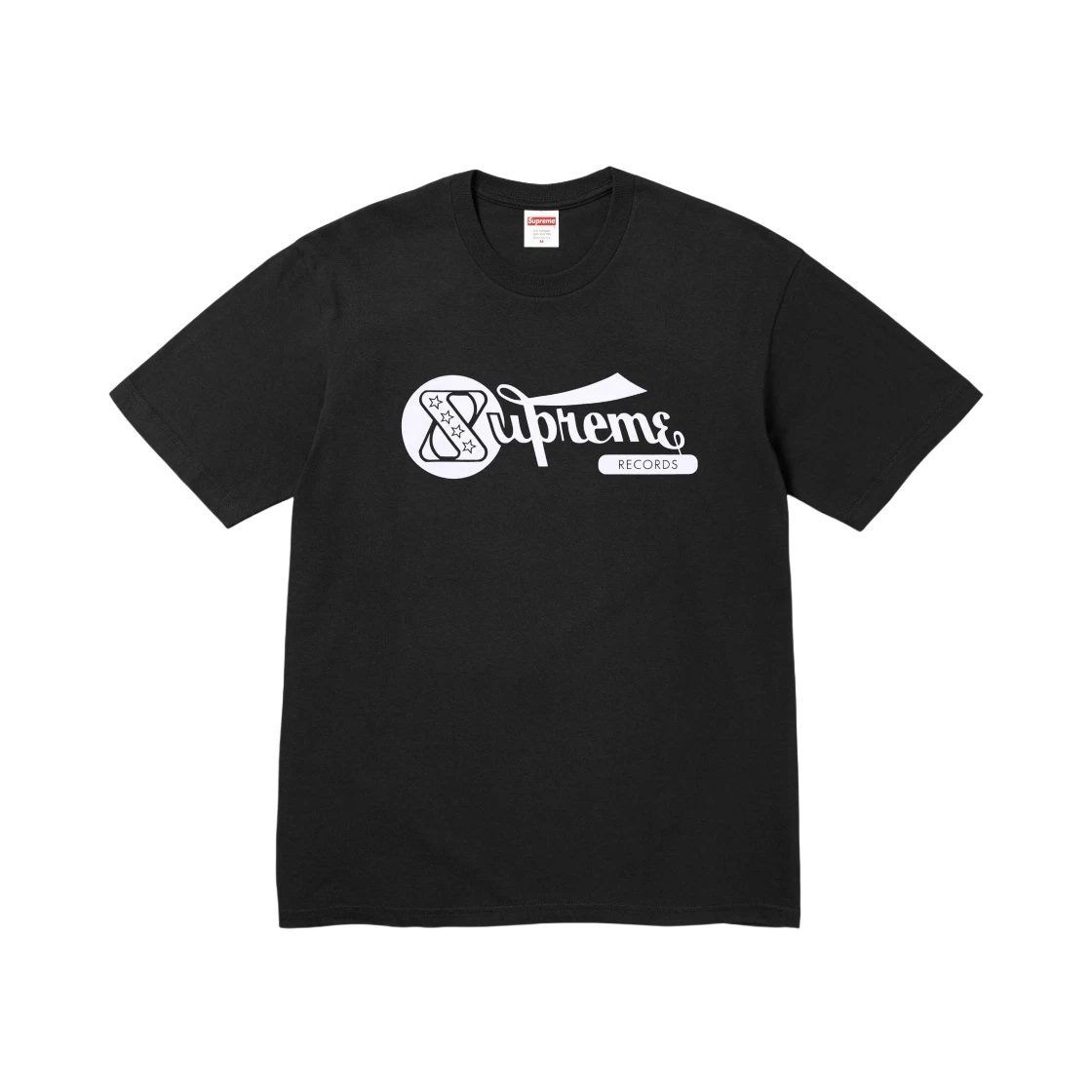 T shirt noir Supreme Records   24SS