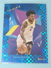 Collin Sexton 2024-25 Topps Finest NBA Blue 22/75 #194