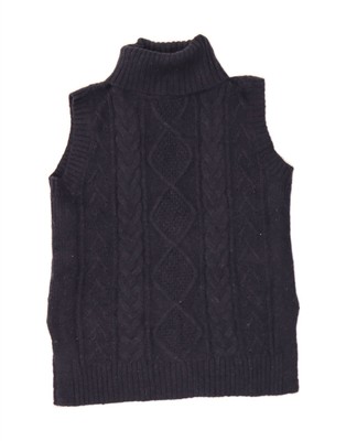 Marks & Spencer Damen Trägertop Tanktop UK 6 XS Navy Blau Acryl CP27