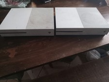 "Lot of 2" Microsoft Xbox One S 500GB Consoles For Parts Repair Both Don't Power