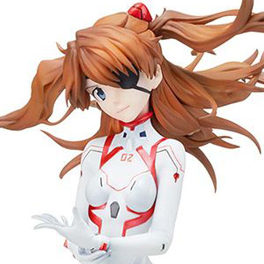 Figurine Asuka Shikinami Langley SPM pour décoration bureau manga