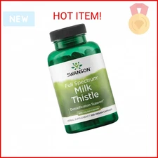 Full Spectrum Milk Thistle 500 mg 100 Caps