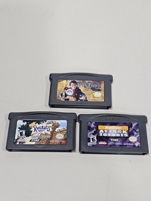 Harry Potter Rugrats And Attack Of The Yoybots Game Boy Advance GBA Carts Only