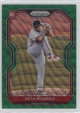 2021 Panini Prizm Tier III Green Wave Prizm Seth Romero #227 06xp