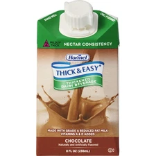 Thick & Easy Dairy Thickened Beverage Chocolate 8 oz Carton 27 Ct