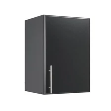 Elite 16 inch Stackable Wall Cabinet, Black