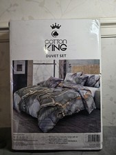 CottonKing DoubleDuvet Cover Pillow Case Set 200cmx 200cm 50x70cm New