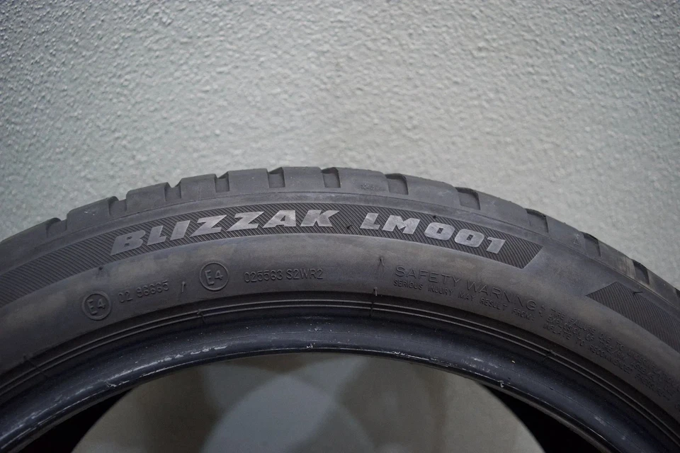 4x Bridgestone Blizzak LM001 RSC * 225 45 R17 91H M+S Winterreifen DOT19 +6mm - Bild 2 von 3