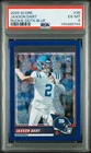 2025 PANINI SCORE RC-DOTS BLUE #35 JAXSON DART ROOKIE RC 136/399 PSA 6