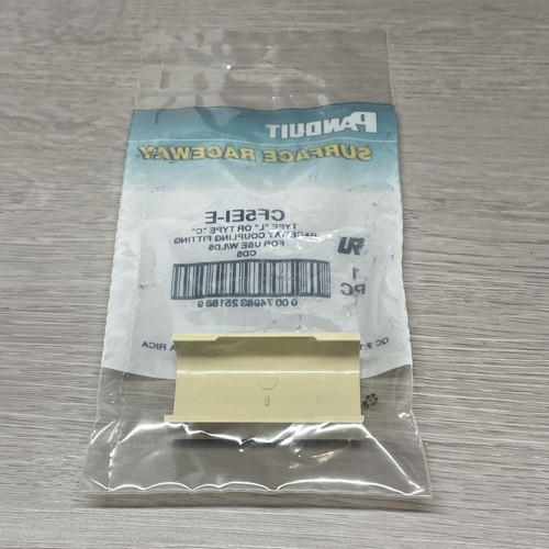 Panduit CF5EI-E Typ „L“ oder Typ „C“ Laufbahn Kupplung Fitting zur Verwendung mit LD5 CD5 - Bild 2 von 2