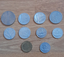 Italian Republic bulk coin lot 2, 5, 10 & 20 Lire incl 1953 issue