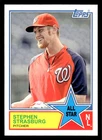 2013 TOPPS ARCHIVES STEPHEN STRASBURG 83-SS MINT 1983 ALL-STARS NATIONALS