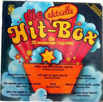 Various - Die Aktuelle Hit-Box Electronic,Hip Hop,R LP Comp Schallplatte 216290