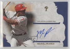 2015 Topps Supreme Simply Supreme Auto Maikel Franco #SSA-MFO Auto 0g4