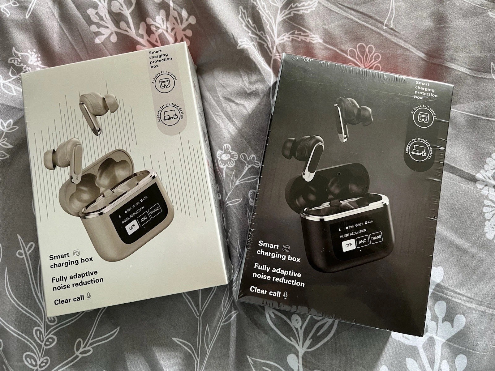 Bluetooth Wireless Earbuds with Noise Cancelling & Stereo Sound-image