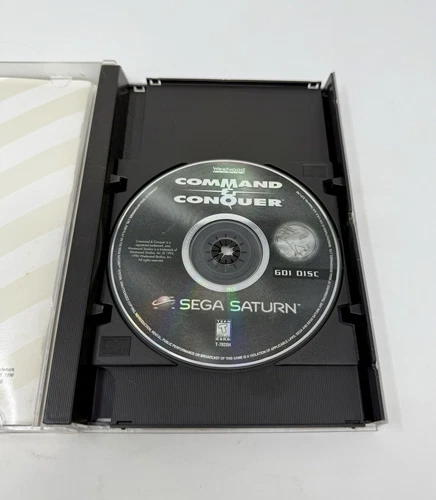 Command & Conquer (Sega Saturn) Authentic Complete in Box CIB - Picture 3 of 8