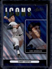 2022 Panini Absolute #I-11 Sandy Koufax Icons Retail Lava