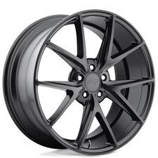20x9 Niche Wheels M117 Misano Matte Black Rims 5x114.3 ET+35 (4pcs)