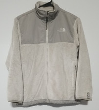 Vintage Youth Large- The North Face Gray Full Zip Fleece Sweater Jacket