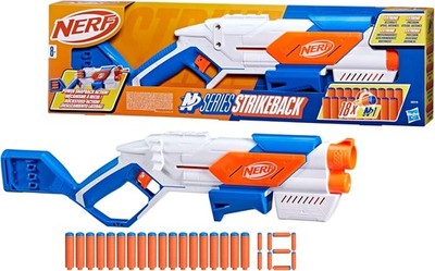 Hasbro NERF N Series Strikeback - Blaster - mit 18 Nerf N1 Darts - Neu & OVP