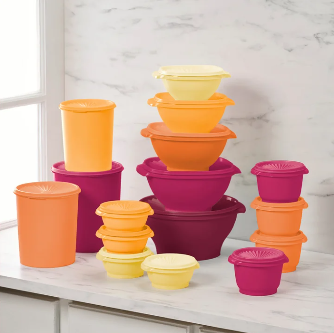 Tupperware Heritage Collection Food Storage Containers, Set of 32 ...