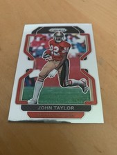 2021 Panini Prizm Football John Taylor San Francisco 49ers Silver Prizm #61