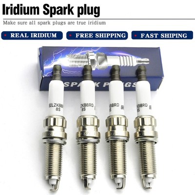 Set of 4 IRIDIUM Spark Plugs For BMW 228i 320i 428i 528i xDrive X1 X3 X5 2.0L L4