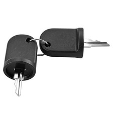 Ignition Key Switch W/2 Keys for EZGO Electric RXV 2008-Up, OEM Set of 2 Keys
