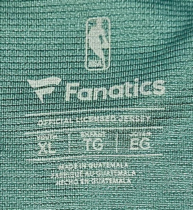 Fanatics NBA🏀 'Boston Celtics''Kyrie Irving' Fast Break Jersey-Y Sz XL/M Sz S - Image 3 of 4