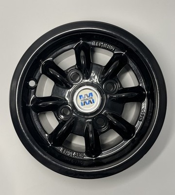 GENUINE MINILITE SET OF 4, 10x6 RIMS FOR MINI COOPER Black Wheels From England