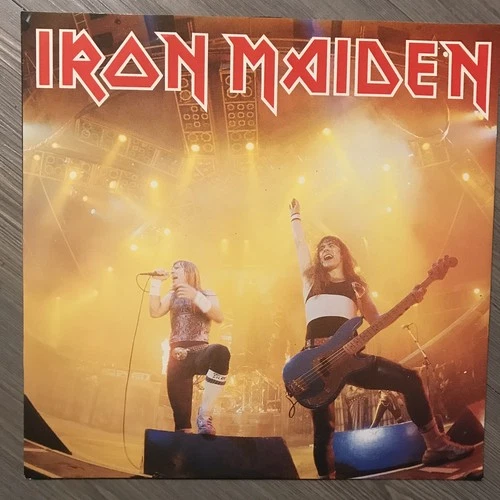 Iron Maiden 1985 Running Free 33rpm Maxi Single 🇬🇧 12EMI 5532