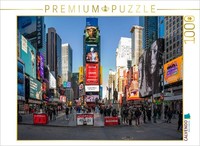 Calvendo Puzzle Times Square Am Tag | 1000 Pieces, Finished Size 25.2 × 18.9 In