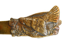 Wiener Bronze Auerhahn Letter Opener Circa 1890 AL-O