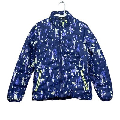 Under Armour Girls Coldgear Infrared Storm Quilted Puffer Jacket Purple YLG