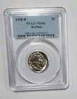 1938 D Buffalo Nickel PCGS MS66