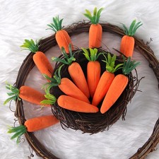 12x Mini Artificial Carrots Simulation Carrots for Fruit Basket Home Cabinet