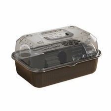 Transparent Hamster Travel Enclosure Ventilated Design Transparent Small