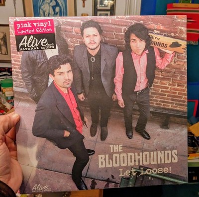 The Bloodhounds Let Loose! Vinyl Record Alive 0163-1 Limited Edition Pink New
