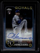 2024 Topps Chrome #RA-AV Anthony Veneziano Rookie Autographs