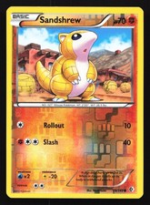 Sandshrew 78/149 Boundaries Crossed Common Reverse Holo Pokemon Card on eBay