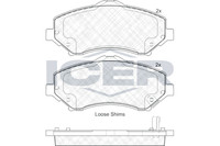 Bremsbelagsatz Vorne Bosch-System FüR Fiat Freemont 345 Chrysler Grand Ab 06->