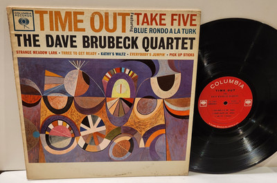 Dave Brubeck Quartet - Time Out 1962 MONO Vinyl LP CL-1397 2-Eye Columbia