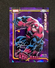 2026 Topps Chrome Marvel Sapphire Edition #95 Rek-Rap Purple Sapphire /75