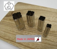 Takamori Decorative Stainless Vegetable Cutter Mold Kakinoheta set of 4