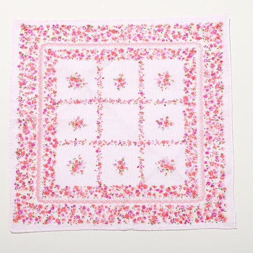 Women Handkerchiefs 100%Pure Cotton Pocket Square Hanky Handkerchief 35x35 cm - Picture 3 of 9