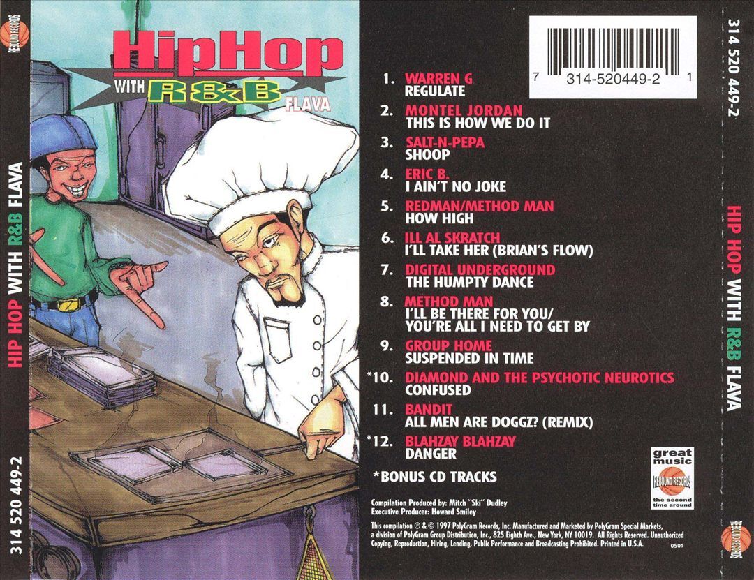 VARIOUS ARTISTS HIP HOP WITH R&B FLAVA NEW CD 731452044921| eBay